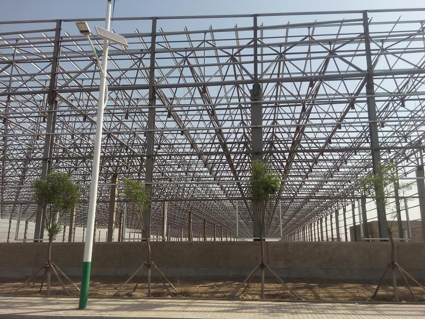 都匀汽车工业厂房网架